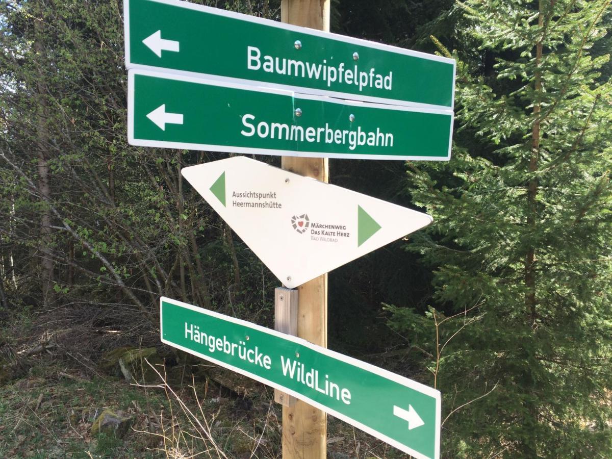 Ferienwohnung Kuckuck Auf Dem Sommerberg Incl Schwarzwaldcard Plus - 2 Zimmer 50Qm Бад-Вільдбад Екстер'єр фото